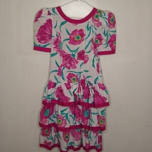 Wiz girl size 14 Vintage floral spring dress.
